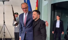 Зеленски замина во Берлин, посетата се држела во тајност поради безбедност