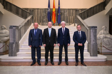 Гаши на средба со поранешни претседатели на Собранието