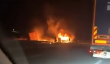 ВИДЕО: Детали од несреќата на обиколницата Радишани–Приштина–Мирковци! Уапсен возачот на камионот!