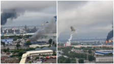 ВИДЕО: Москва погодена од најголемиот украински напад од почетокот на целосната војна на Русија