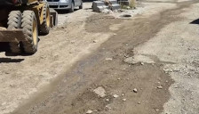 Патот во Џепчиште сè уште незавршен по осум месеци! Жителите: Велеа дека ќе биде завршен во рок од три месеци, но денес нема ниту вода ниту пат