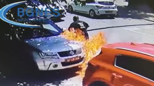 Опожарени две возила на Бугарската амбасада – Скопје и Софија го осудуваат вандалскиот чин